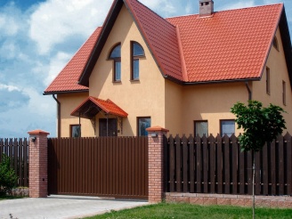 Ворота для дома